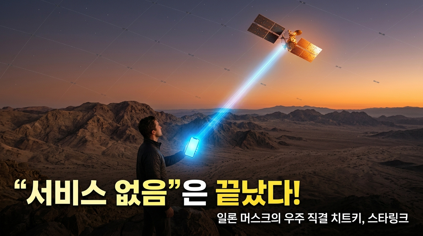 "서비스 없음"은 끝났다! 일론 머스크가 준비한 역대급 치트키의 정체