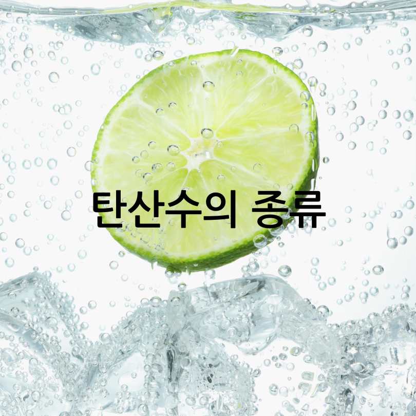 탄산수의 효능과 부작용&amp;#44; 올바른 섭취법