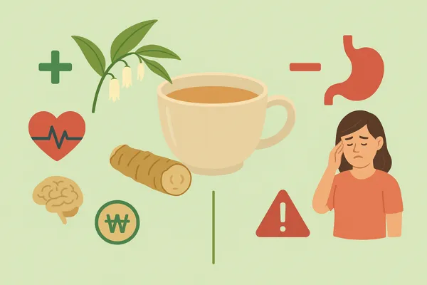 둥글레차 효능과 부작용5