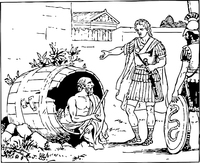 디오게네스 - 거리의 철학자