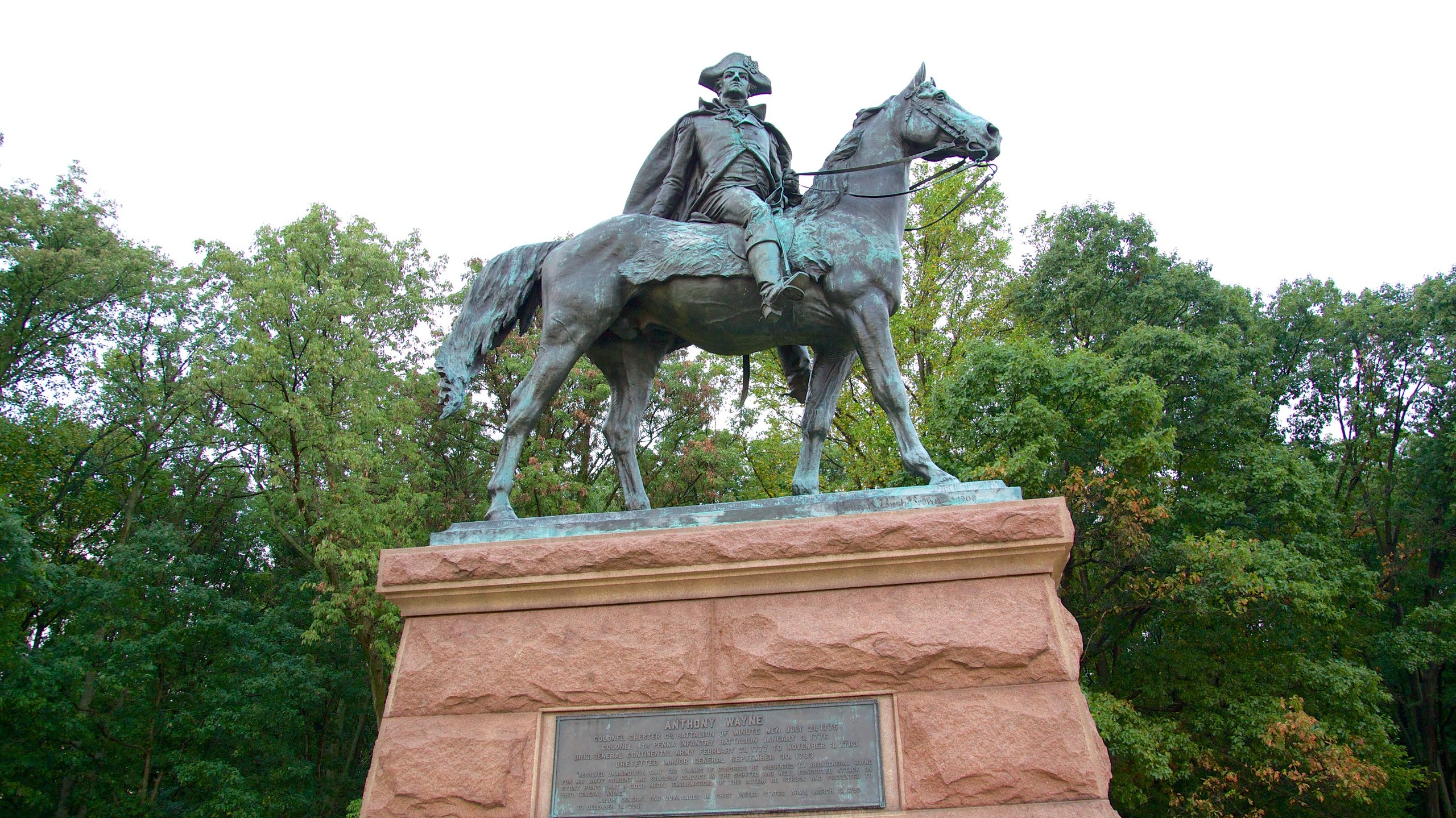 밸리 포지(펜실베니아 밸리 포지)의 워싱턴 기념비