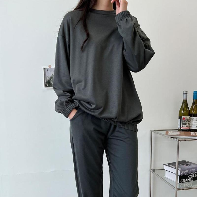 트레이닝셋업 빅사이즈트레이닝세트 여성조거팬츠세트