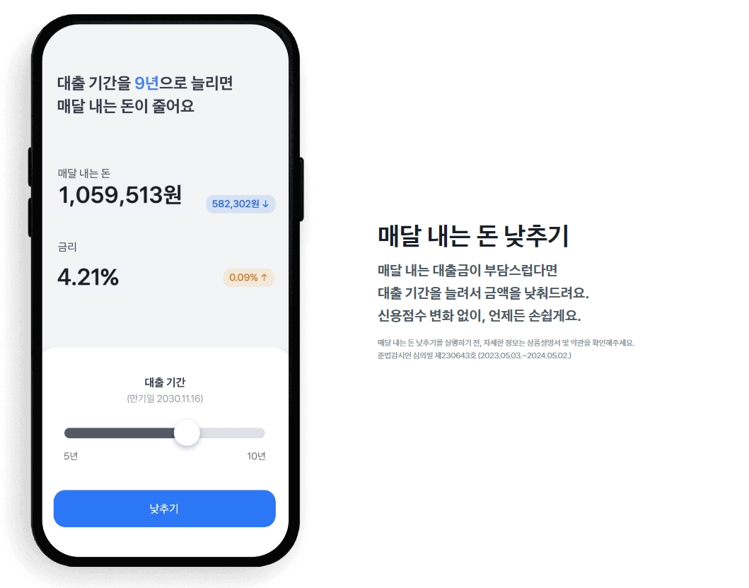 신용대출 조회 서비스