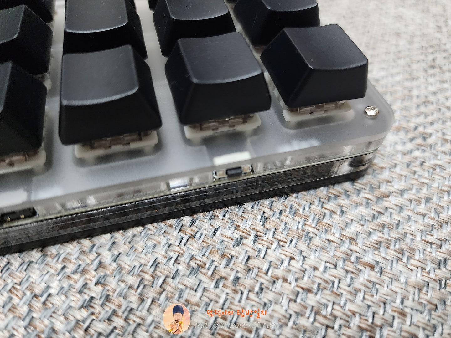 Romoral 매크로 키보드 K15 BT RGB Black