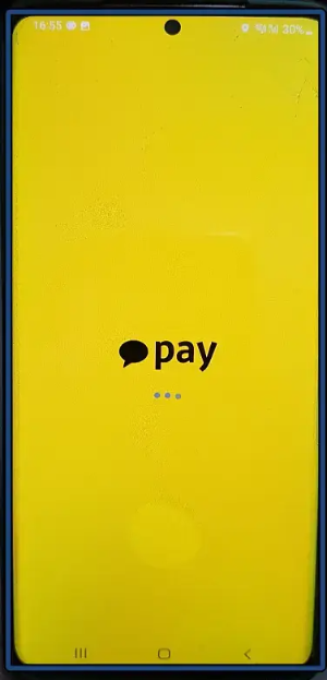 카카오페이-앱-중국-실행-화면-3