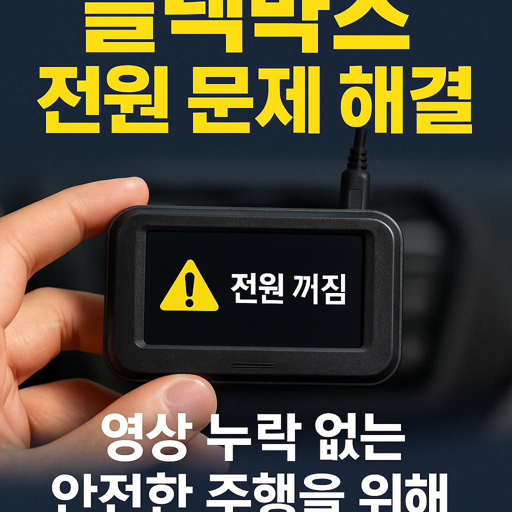 자동차 블랙박스 점검하는 사람