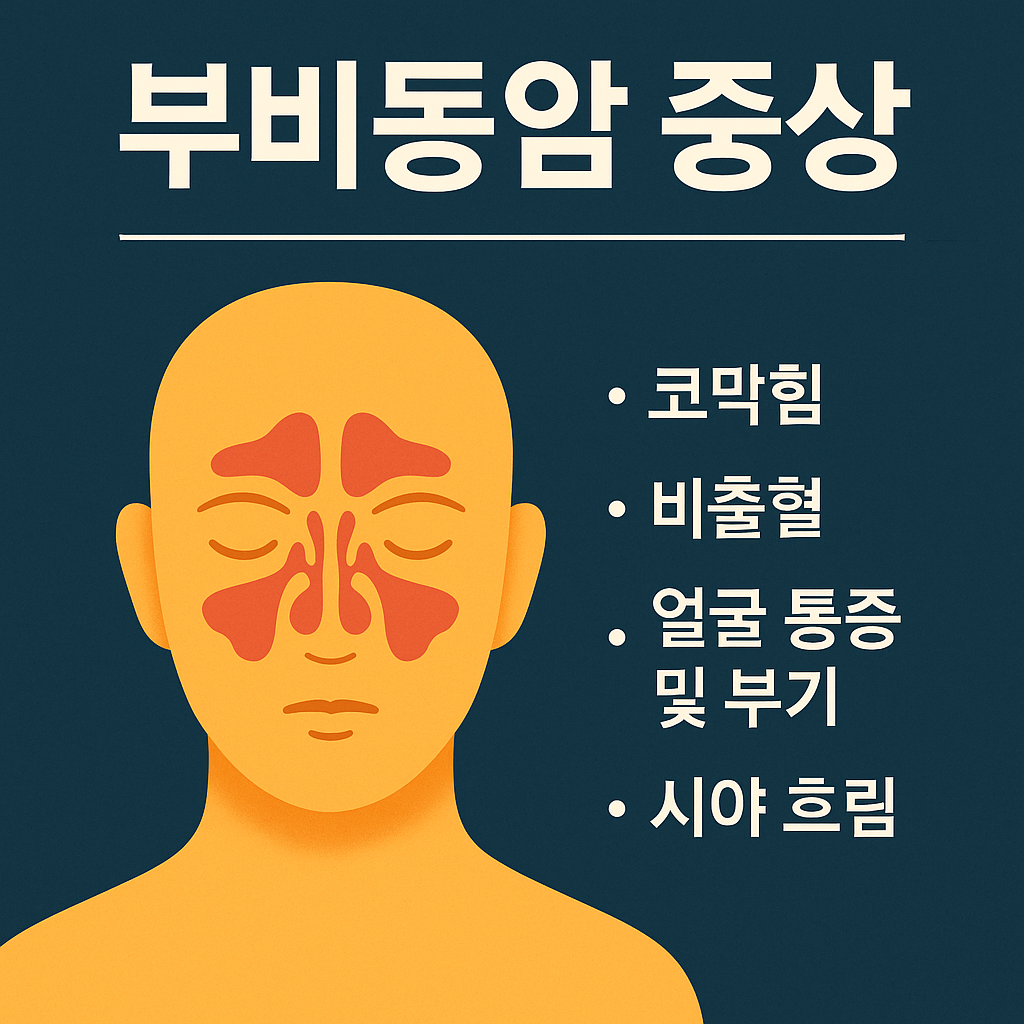 부비동암 증상
