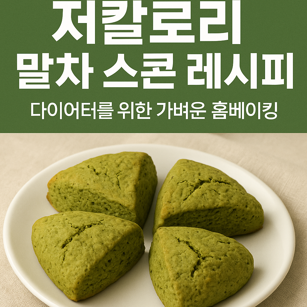 말차 스콘