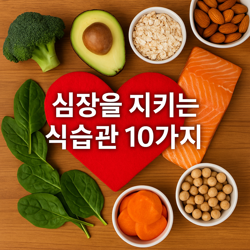 심근경색 원인부터 예방법까지, 식습관 10가지로 심장을 지키는 법