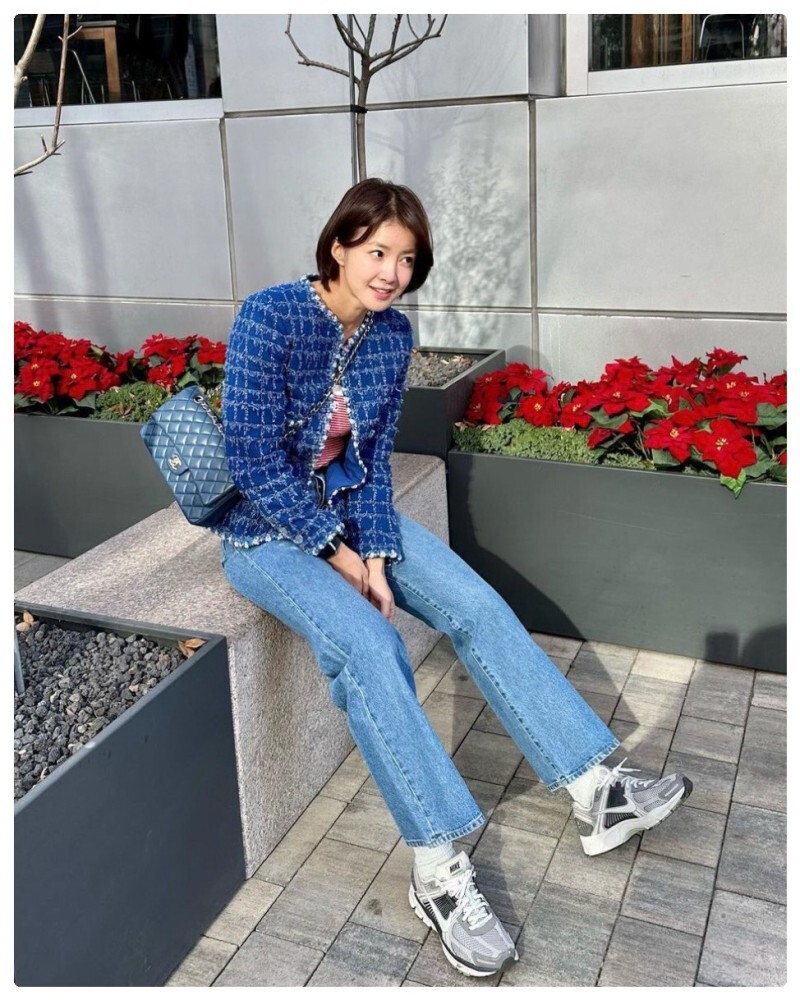 나이키 보메로 이시영 착용