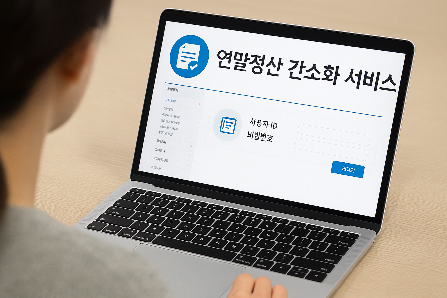 연말정산 간소화 서비스 관련 사진