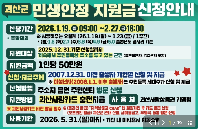 민생지원금 3차 1인당 최대 60만원 꿀팁 (+3차 민생지원금 보은 괴산 영동 임실)