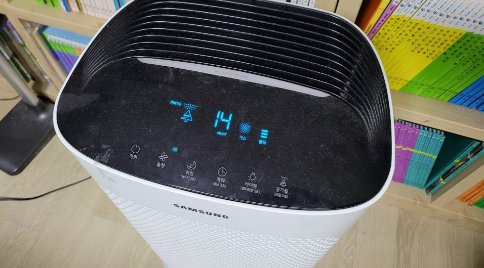 삼성 공기청정기 AX60N5580WDD CFX-D100D 호환 필터 교체 사진 14