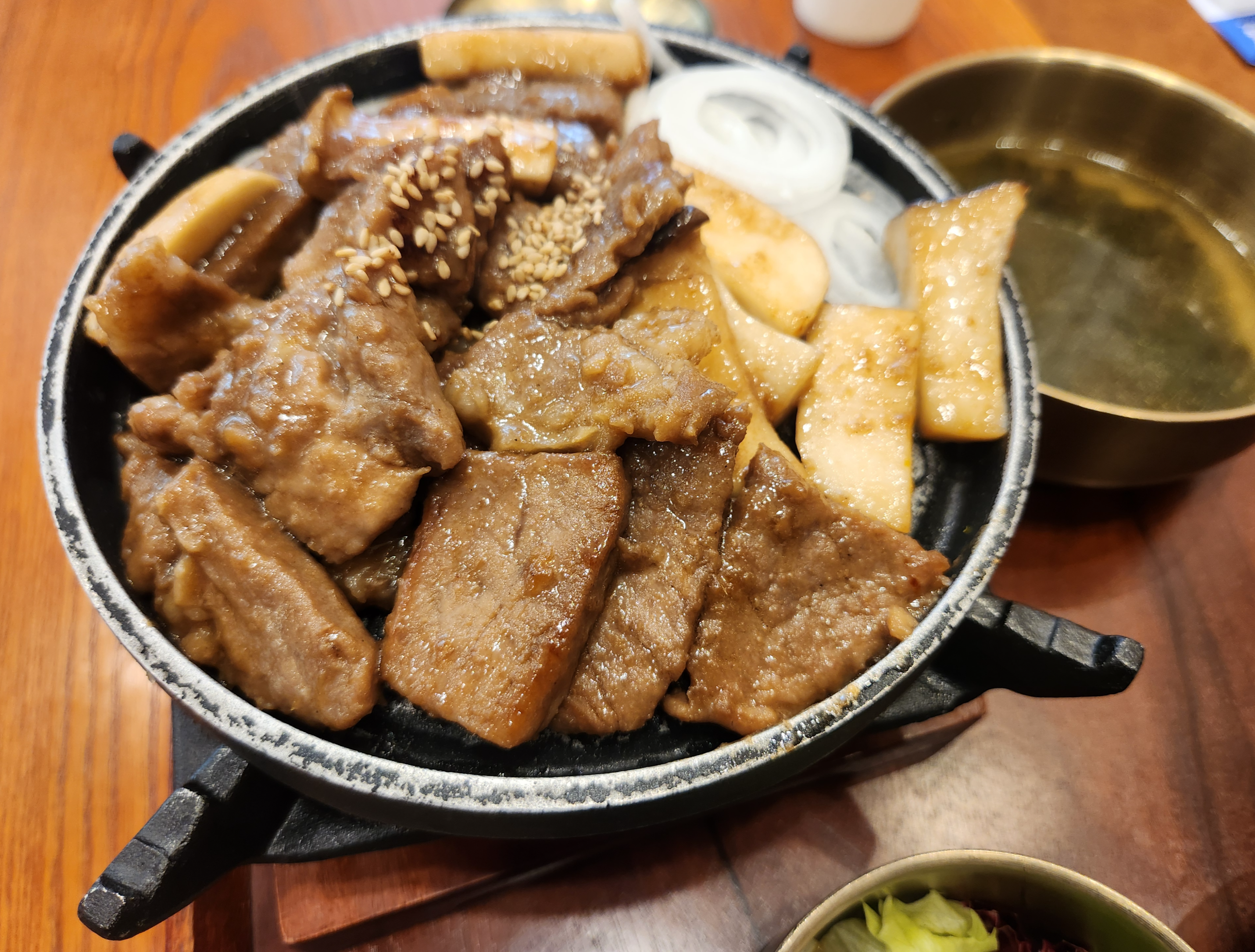 본우리반상 푸짐한 석갈비