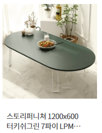 스토리퍼니쳐 1200x600 터키쉬그린 7파이 LPM 지문방지 비스포크 테이블