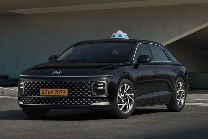 SBS금토드라마 모범택시3 김도기 차량 무지개운수 그랜저 GN7