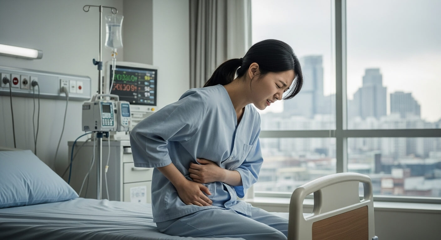 왼쪽 옆구리 통증 의심되는병