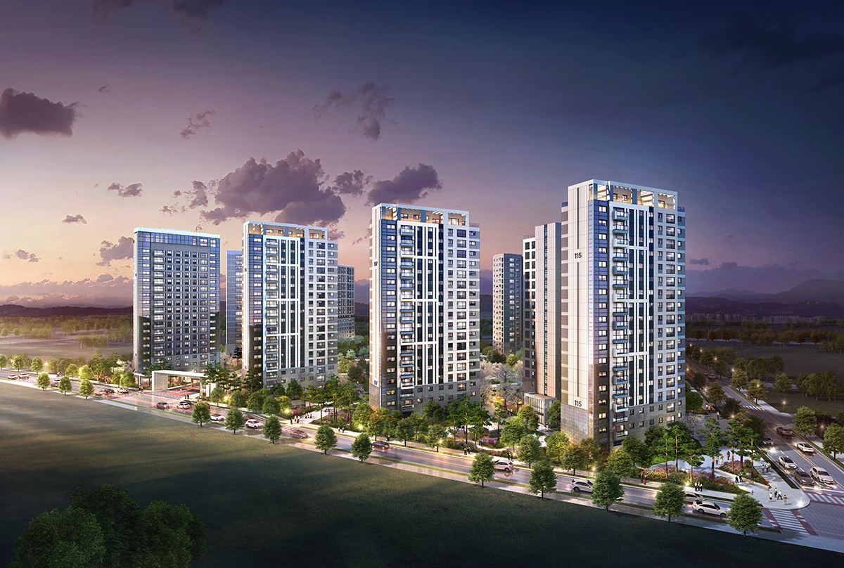 e편한세상 에코델타 센터포인트 - 투시도