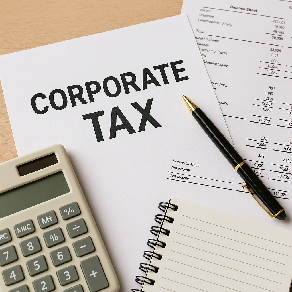 법인세 신고 사진