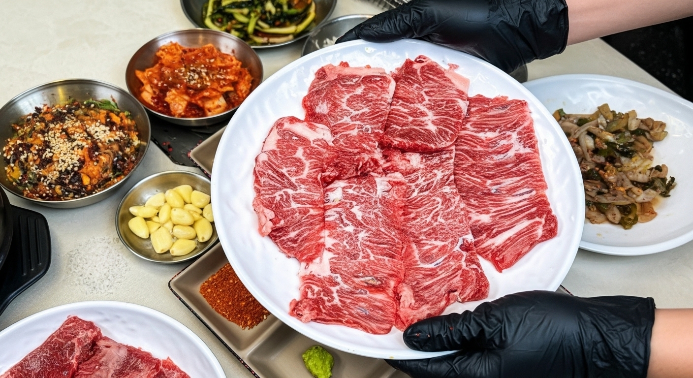 마블상회 성수: 품질 좋은 한우 구이의 **가심비 만족*