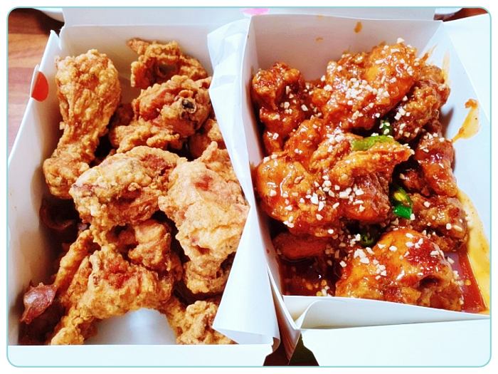 굿모닝대한민국라이브-채소치킨-야채치킨-인천-신포국제시장-맛집-포장