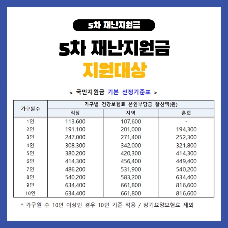 6차 재난지원금