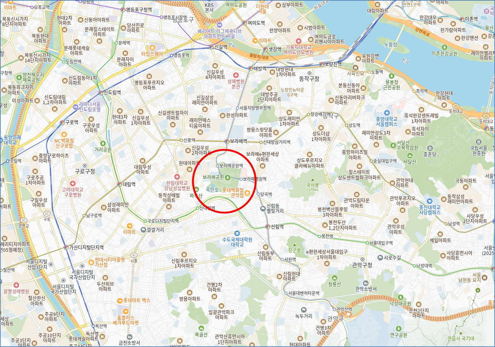 보라매공원 _ 서울 동작구 신대방동 722