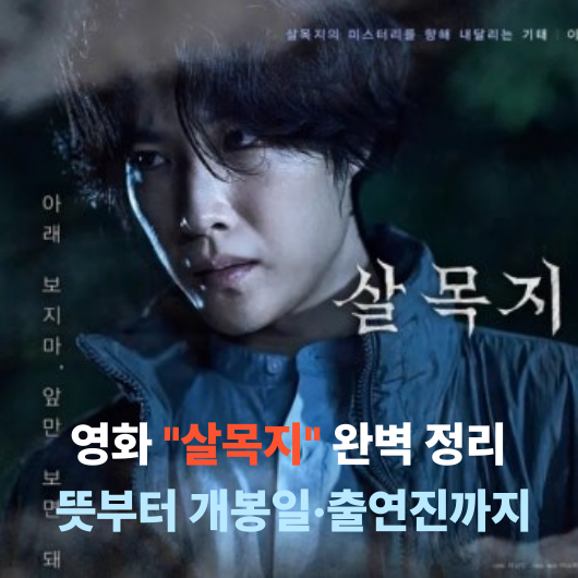 영화 살목지 완벽 정리, 뜻부터 개봉일·출연진까지