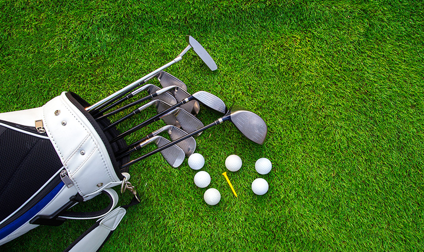 골프공과 골프가방