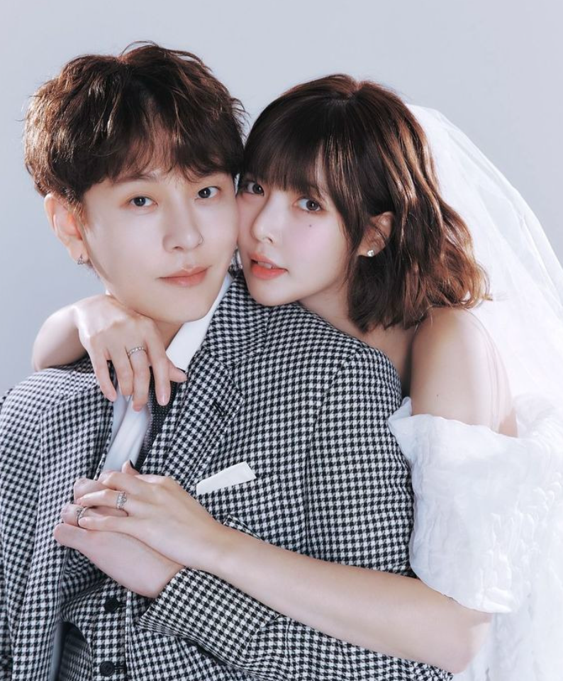 현아와 용준형, 결혼식