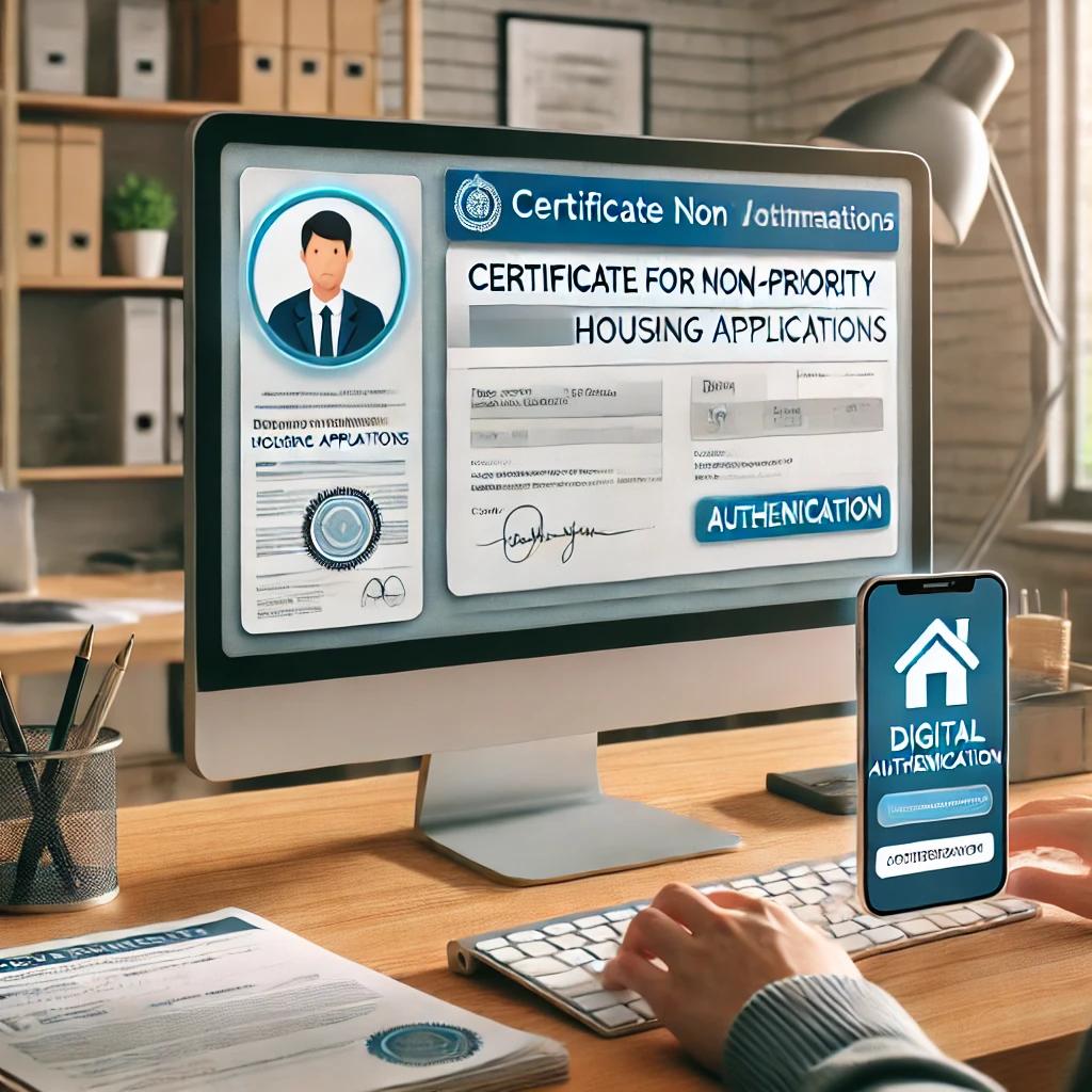 청약홈 무순위 인증서