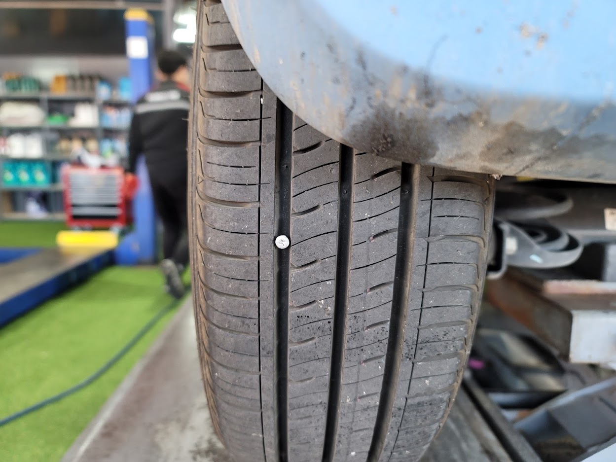 울산 북구 진장동 타이어 펑크 무료 수리