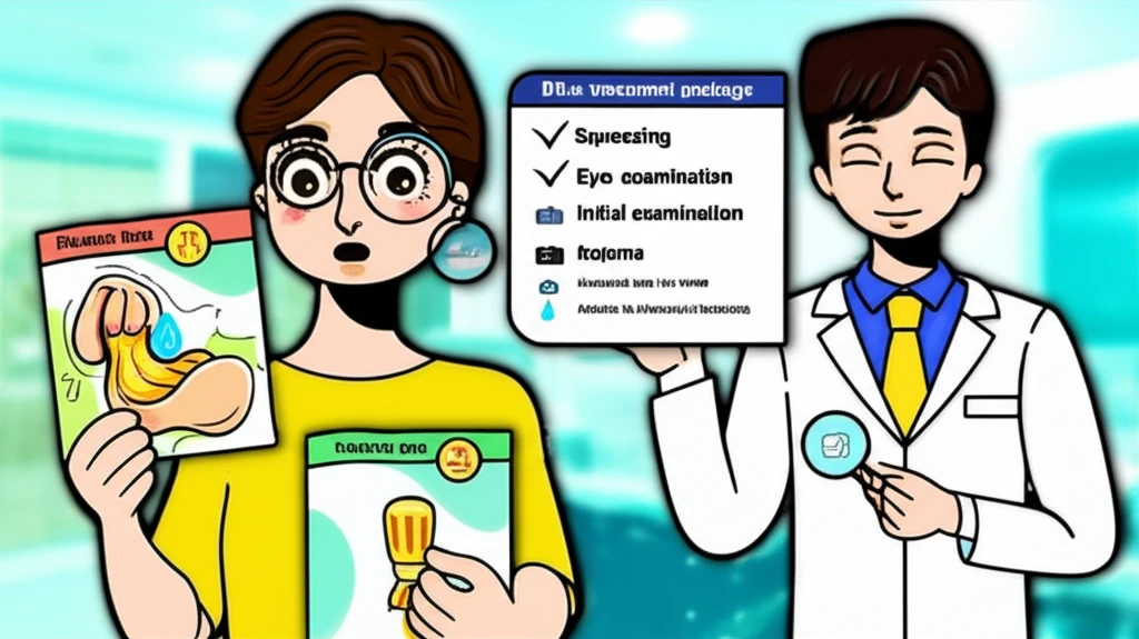 안구건조 IPL 시술 전 압출 포함 ..