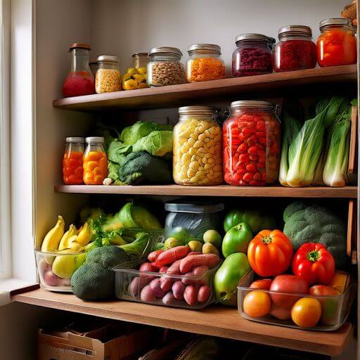 식료품 저장
