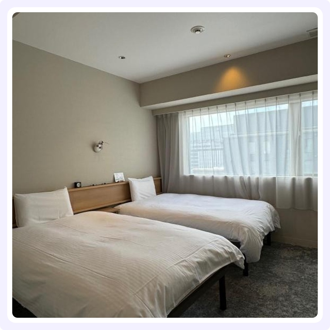 REF Kyoto Hachijoguchi BY VESSEL HOTELS 숙소 내부