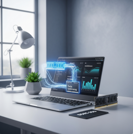 램 부족 해결을 위한 가상 메모리 수동 설정