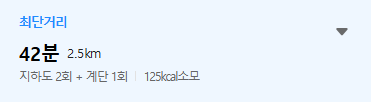 다음 빠른길 찾기 카카오맵 지도 사용 방법