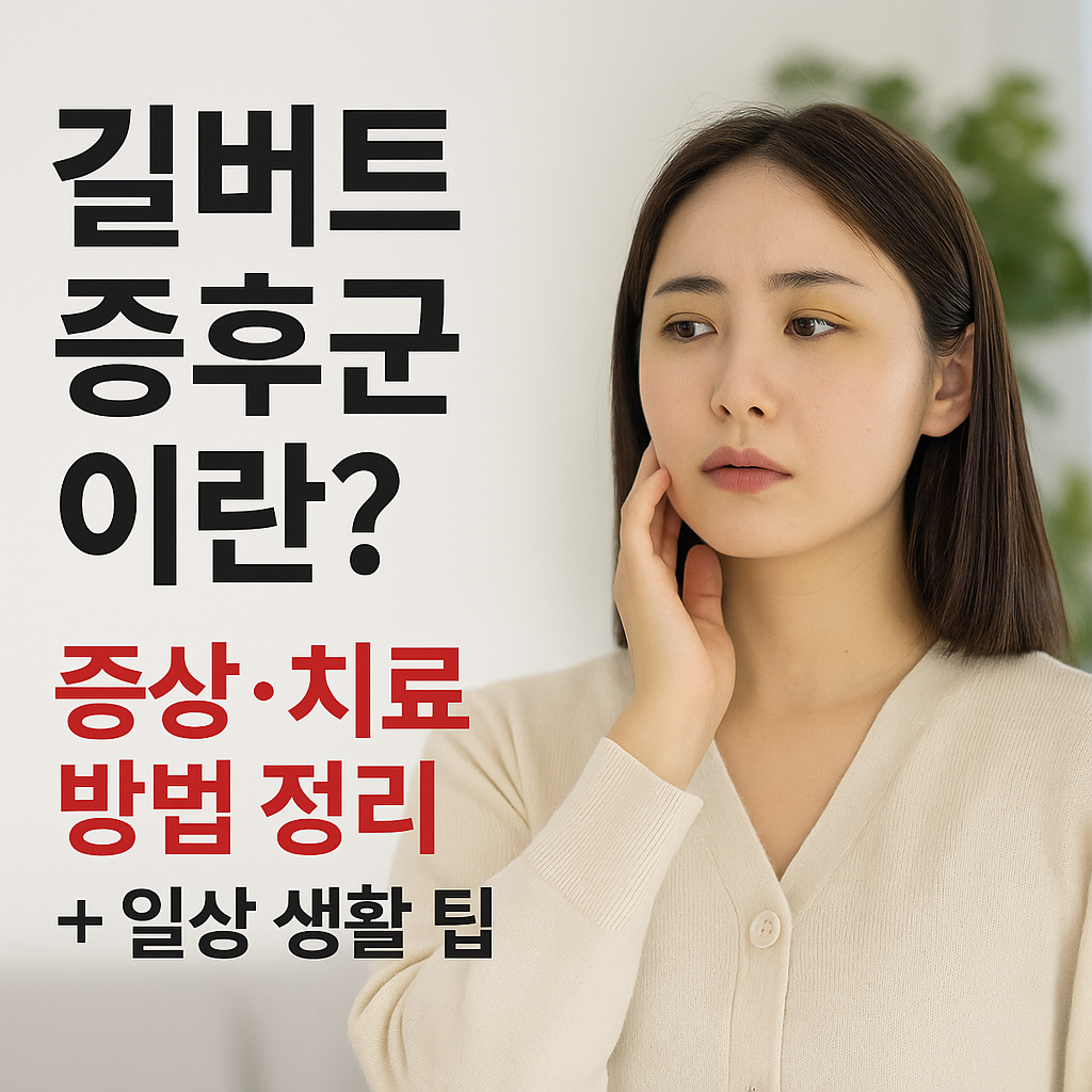 길버트 증후군이란? 증상·치료 방법 정리 + 일상 생활 팁