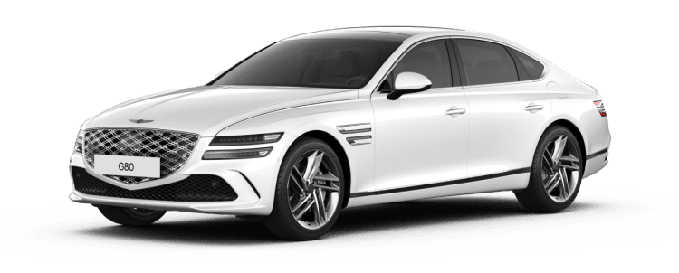 제네시스 G80 부분변경 색상: 유우니 화이트