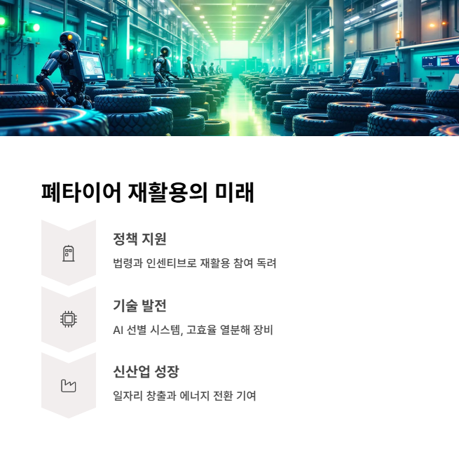 폐타이어 재활용의 미래와 전망