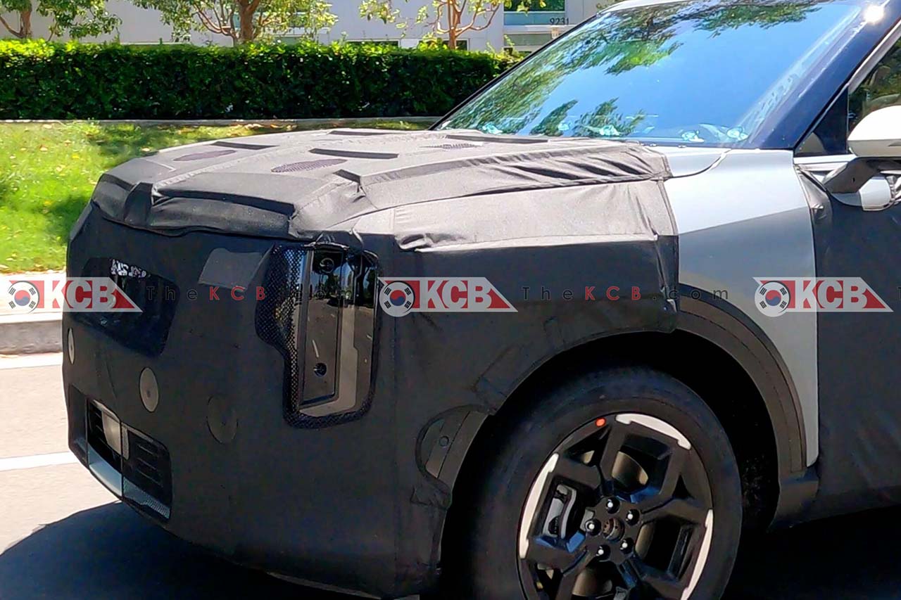 기아 텔루라이드 풀체인지 테스트카 스파이샷