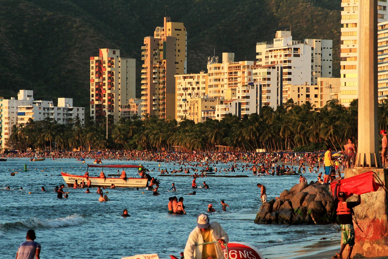 콜롬비아 북부 vs 남부 (콜롬비아 산타 마르타) 관련 사진.