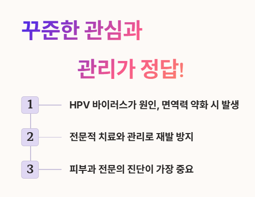 꾸준한 관심과 관리가 정답!
