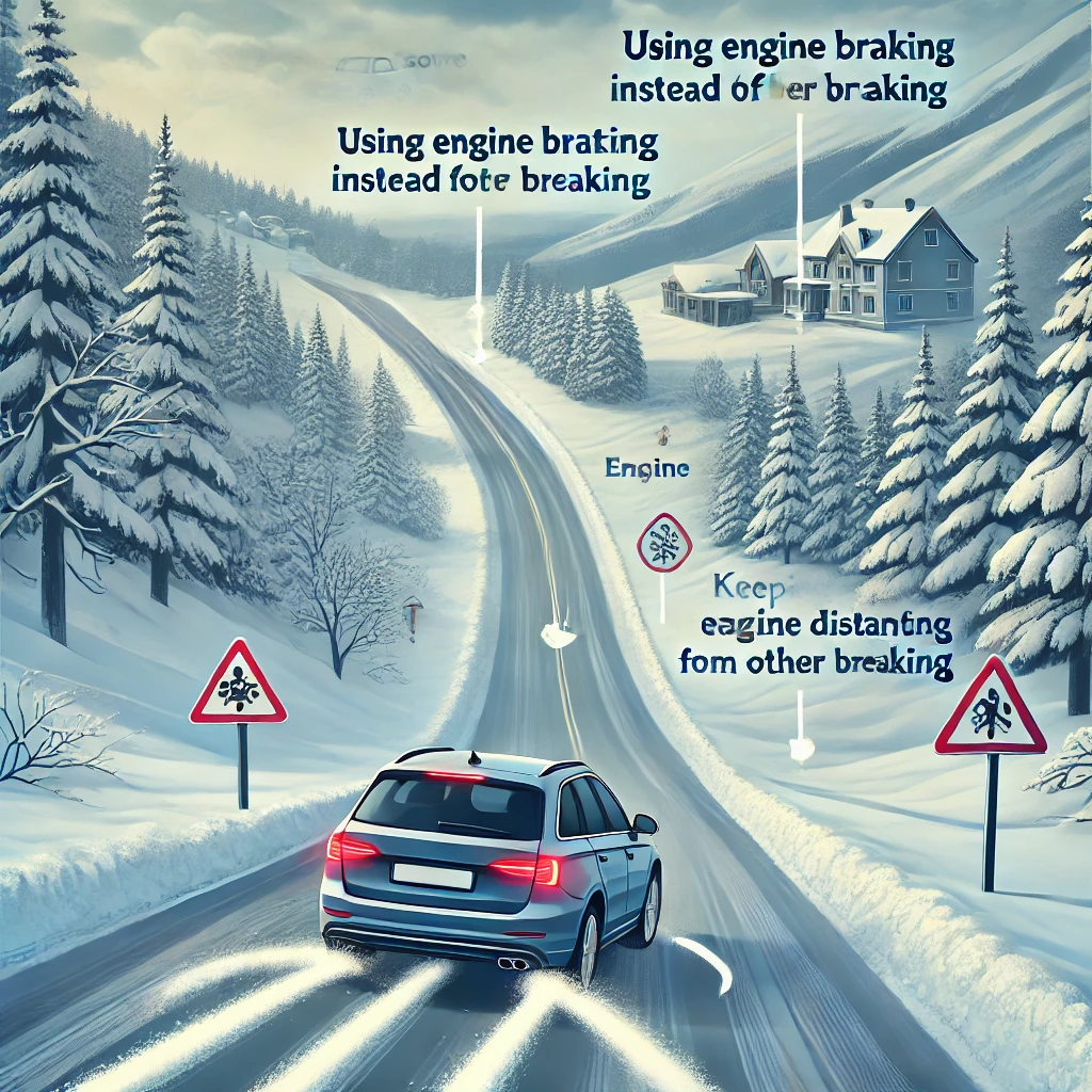 내리막길 안전운전