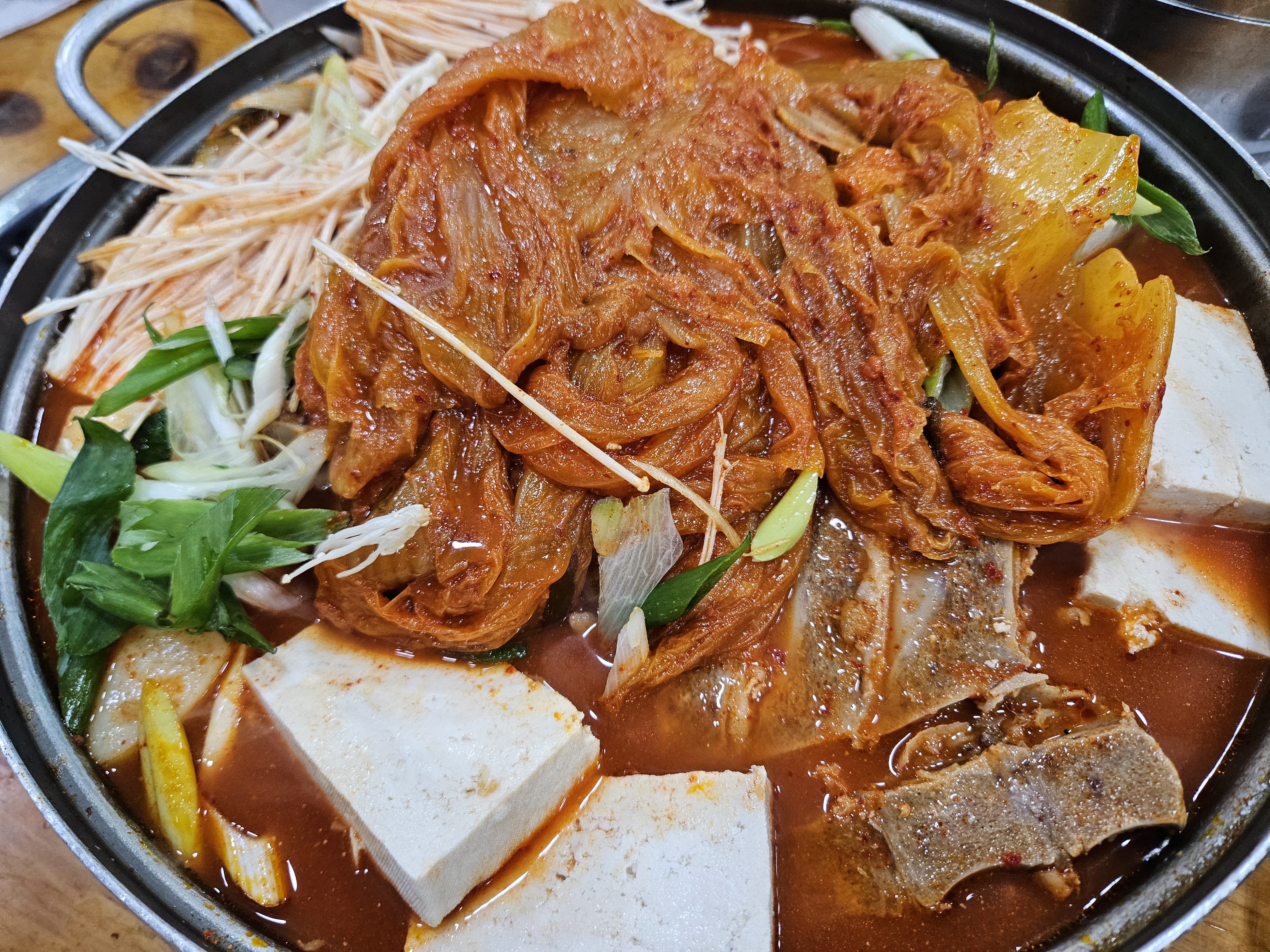 묵은지 감자탕