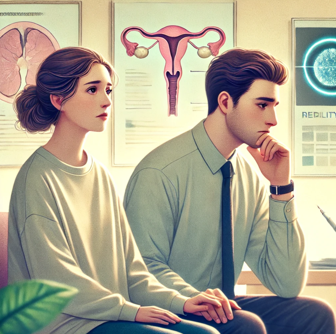 난임 부부 이미지 입니다.