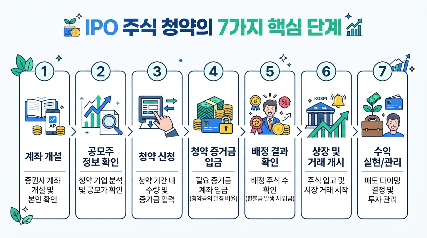 공모주 청약의 7가지 핵심 수칙