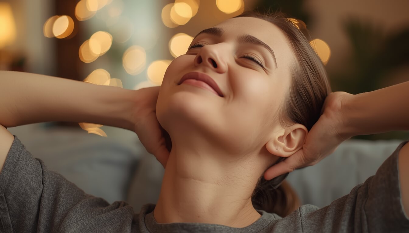 집에서 하는 거북목 교정 스트레칭 동작