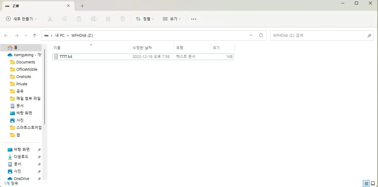 윈도우11에서 폴더를 잠그고 숨기는 방법 사진14
