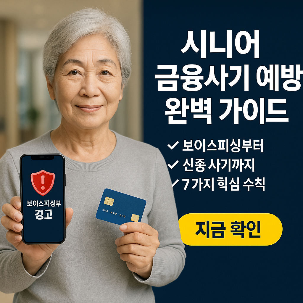 시니어 금융사기 예방